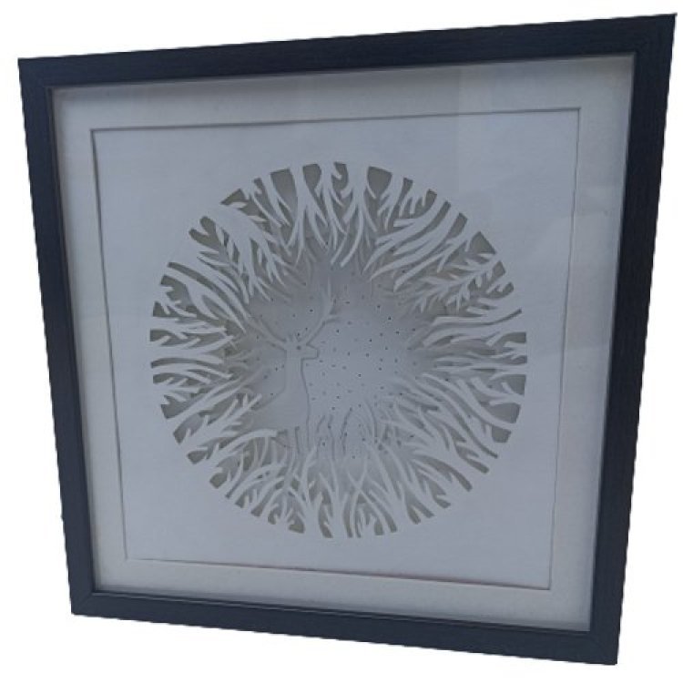 Shadow Box – Deer in Forest