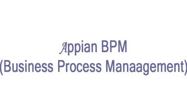 Appian BPM Online Training - India, USA, UK, Canada