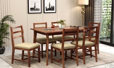 Top 6-Seater Dining Table Designs for Modern and Traditional Homes by Wooden Street