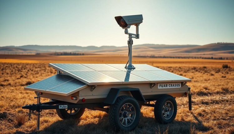 Solar Camera Trailer: The Future of Mobile Surveillance and Security
