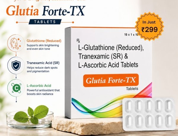 Daily Wellness Strategies That Include Glutia Forte Tx Tablet for Better Self-Care