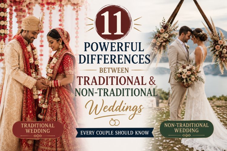 11 Powerful Differences Between Traditional and Non-Traditional Weddings Every Couple Should Know!