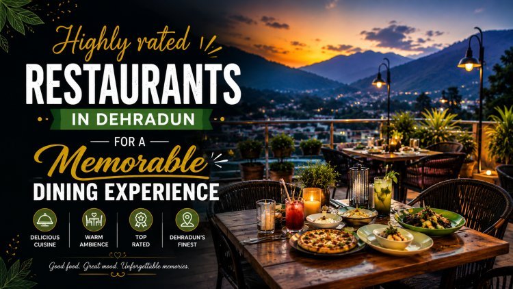 Highly rated restaurants in Dehradun for a Memorable Dining Experience