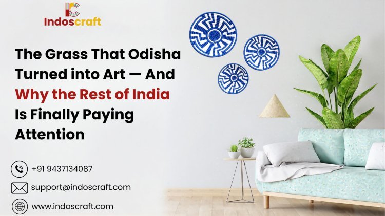 The Grass That Odisha Turned into Art — And Why the Rest of India Is Finally Paying Attention