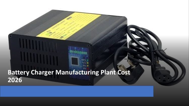 Battery Charger Manufacturing Plant Project Report 2026: Cost Structure, Equipment and Financial Outlook