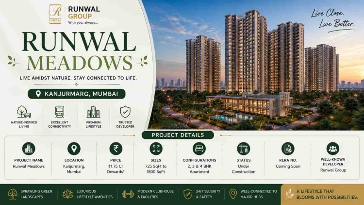 Runwal Meadows vs Other Upcoming Projects in Kanjurmarg