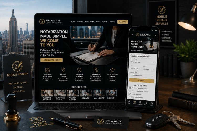 How New York Notaries and Mobile Notary Services Are Using Apps to Manage On-Demand Appointments in 2026