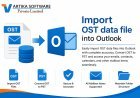 Import OST data file into Outlook