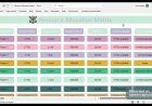 Resource Allocation Matrix & Recruitment Budget Template Excel for Smart HR Planning