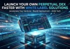 Launch Your Own Perpetual DEX Faster with White Label Solutions