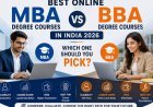 Best Online MBA Degree Courses vs Best Online BBA Degree Courses in India 2026: Which One Should You Pick?