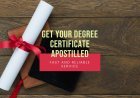 What Is the Process for Degree Certificate Apostille in India?