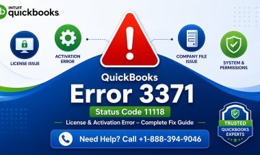 QuickBooks Error 3371 Status Code 11118: Causes, Fixes & Prevention (2026)