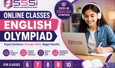English Olympiad Online Coaching – Master English Skills and Excel in Olympiad Exams with SSSi