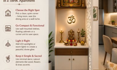 Small Space, Big Devotion: How to Design a Pooja Corner in a 1BHK Apartment