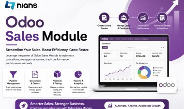 Odoo Sales Module Features That Improve Sales Process