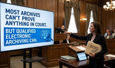 Most Archives Can't Prove Anything in Court but Qualified Electronic Archiving Can