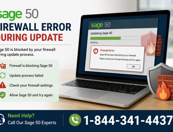 How to Fix Sage 50 Firewall Error During Update Without Losing Company Data
