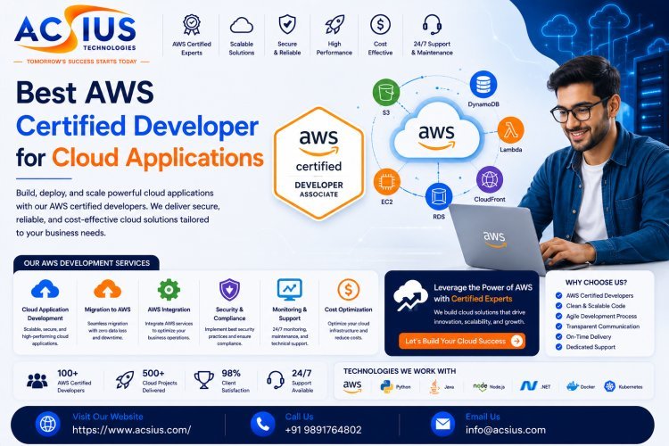 Best AWS Certified Developer for Cloud Applications
