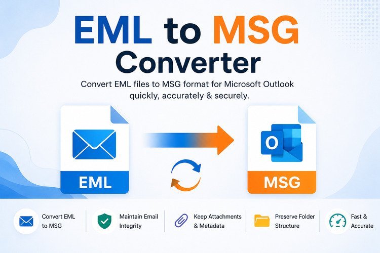Why Professional EML to MSG Converter Software Saves Time