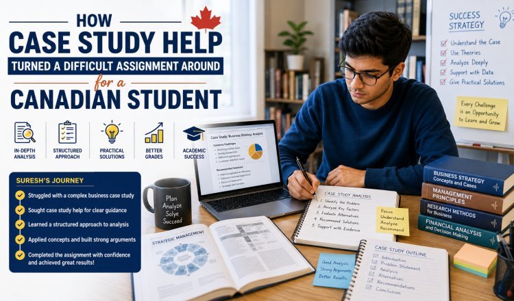 How Case Study Help Turned a Difficult Assignment Around for a Student