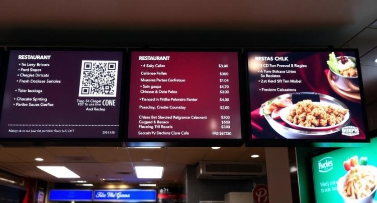 Restaurant TV Menu & Digital Menu Boards for Restaurants: A Complete Overview