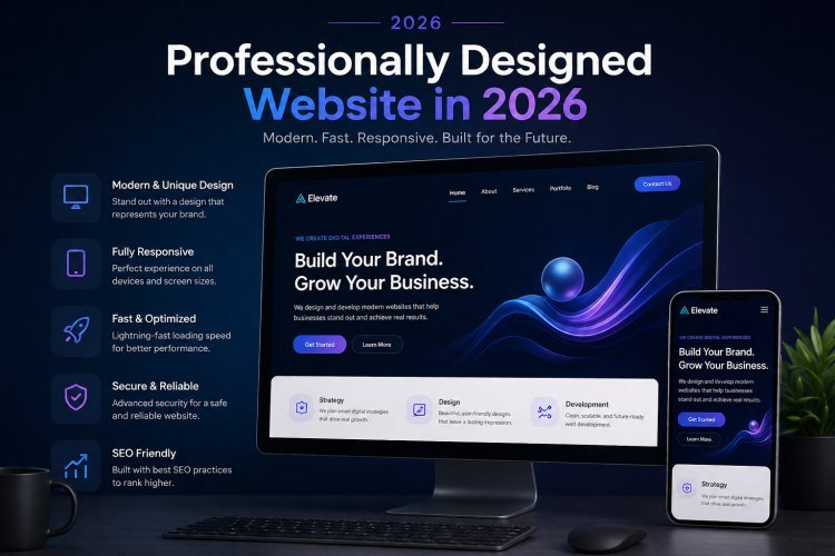 Professionally Designed Website in 2026: Why Your Business Needs One More Than Ever