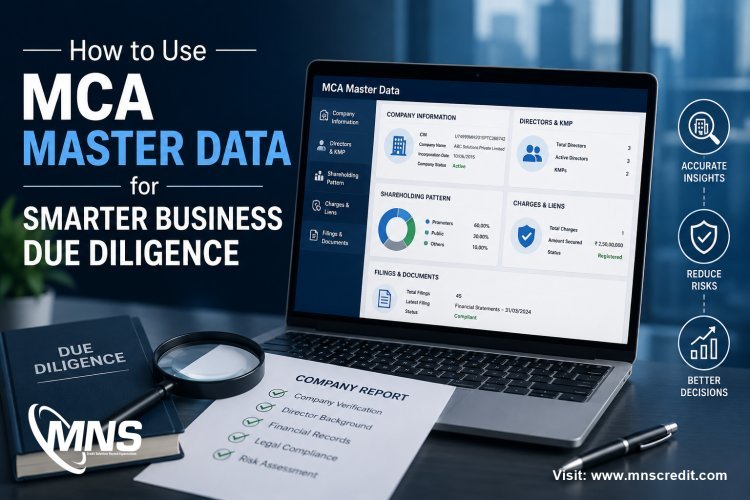 How to Use MCA Master Data for Smarter Business Due Diligence