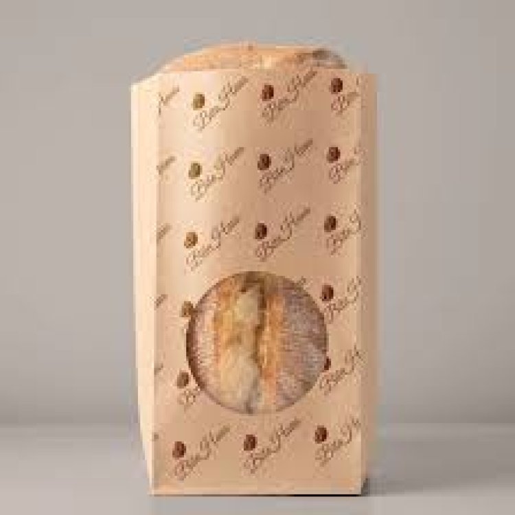 Bread Paper Bags for Fresh Bakery Presentation