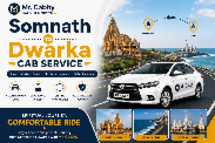 Somnath to Dwarka Cab Service | Fare, Route, Timing