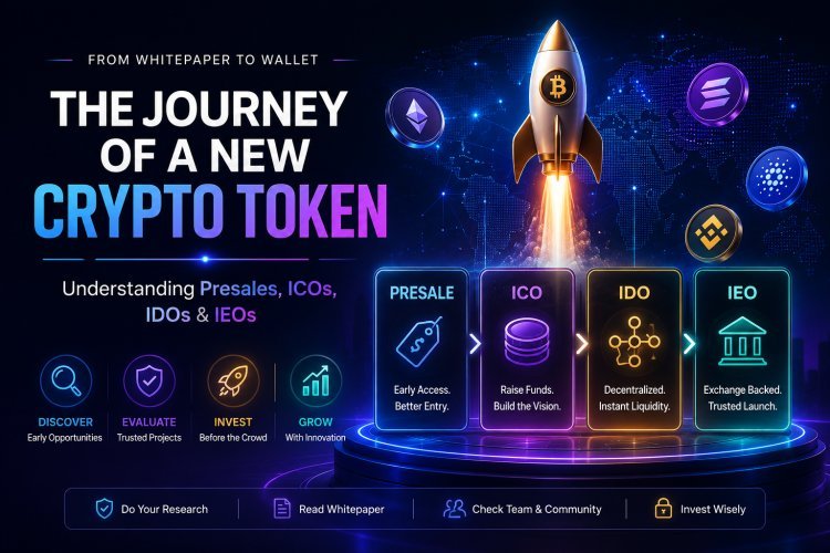 Behind Every Token Launch: The Role of Presales, ICOs, IDOs & IEOs