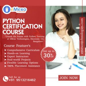 Learn Python from the Best at eMexo Technologies!