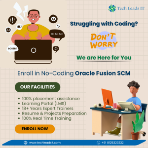 Oracle Fusion SCM Online Training | Tech Leads IT
