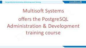 PostgreSQL Administration and Development Training Course