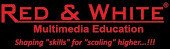 Red & White Multimedia Education