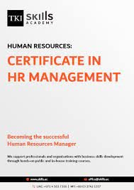 Certification In HR Course