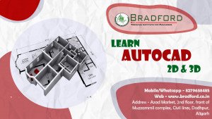 Learn AutoCAD at Bradford Aligarh