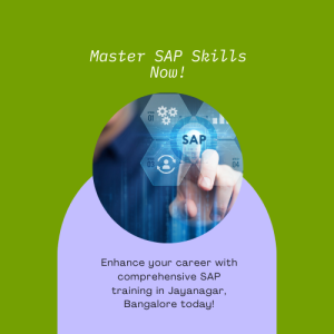 Sap Training In Jayanagar Bangalore