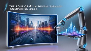 The Role of AI in Digital Signage Companies 2024